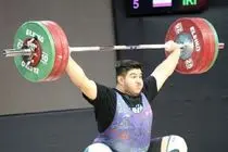 حسین یزدانی به مدال برنز حرکت یکضرب وزنه برداری دست یافت