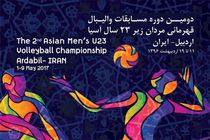تیم‌های والیبال ازبکستان، مالزی، چین‌تایپه و پاکستان امروز وارد اردبیل می‌شوند
