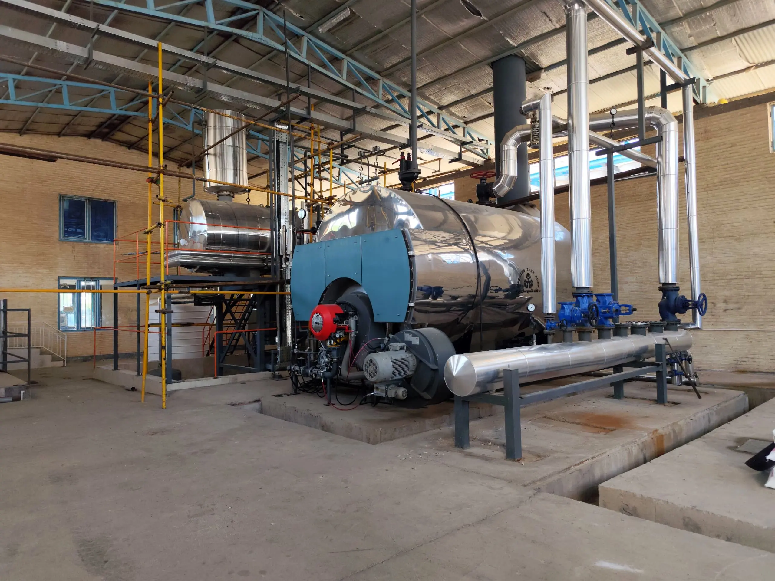 فاز سوم پالایشگاه غلات اندیمشک درحال فعالیت است