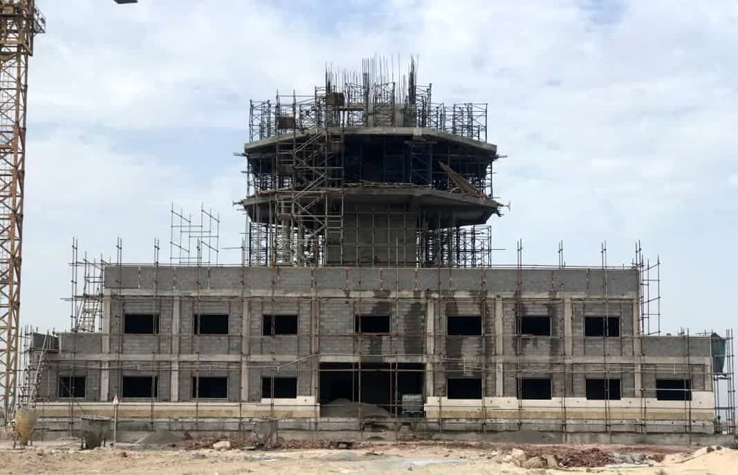 پیشرفت 55 درصدی ساختمان مرجع دریایی بندر ابوموسی