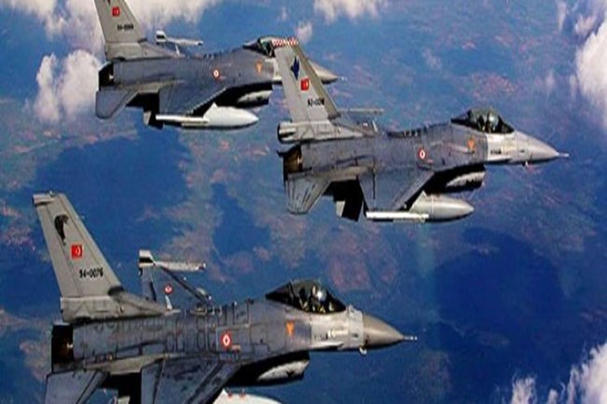 بمباران شمال عراق توسط جنگنده‌های ترکیه