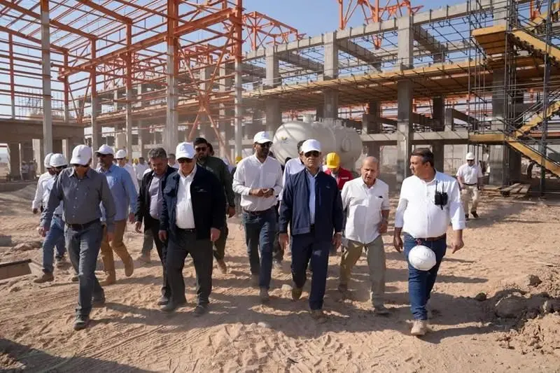 بازدید مدیرعامل شرکت مناطق نفت‌خیز جنوب و مدیرعامل شرکت پالایش گاز بیدبلند خلیج فارس از پروژه‌های جمع‌آوری گازهای مشعل در منطقه آغاجاری