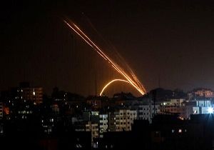 شلیک ۲۰ راکت از غزه به جنوب اراضی اشغالی/ آژیرهای هشدار به صدا در آمد