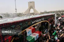 مراسم تشییع شهدای اقتدار _ ۱