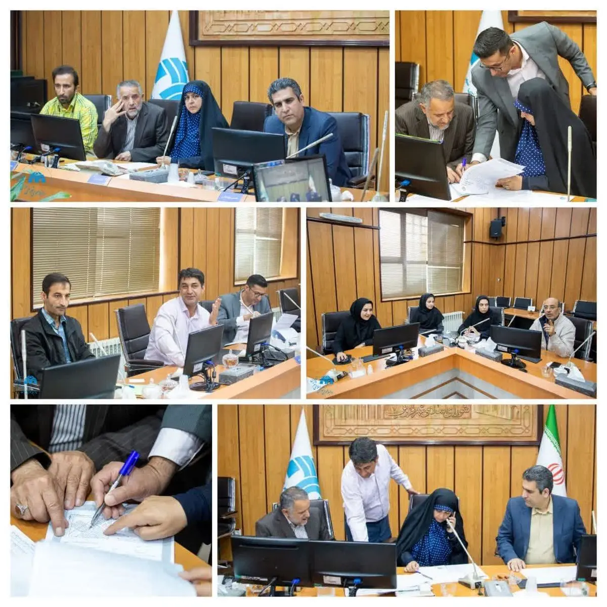 ادامه بررسی شاخصهای کارگروه شهرسازی برنامه پنج ساله شهرداری قزوین