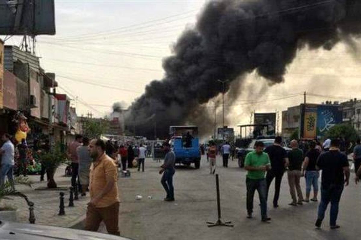 انفجار بمب در نزدیکی محل اقامت یک مقام امنیتی عراق