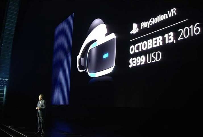 تاریخ عرضه هدست واقعیت‌ مجازی PlayStation VR مشخص شد