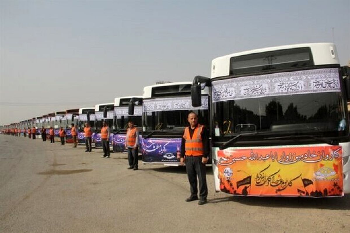 اعزام 1500 دستگاه اتوبوس برای انتقال زائران اربعین حسینی به اصفهان