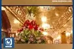مولودی ولادت امام رضا (ع) با نوای حاج محمود کریمی + فیلم