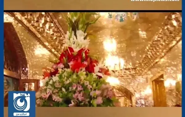 مولودی ولادت امام رضا (ع) با نوای حاج محمود کریمی + فیلم