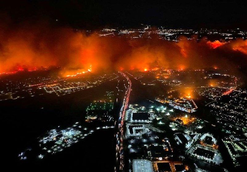 کالیفرنیا در آتش
