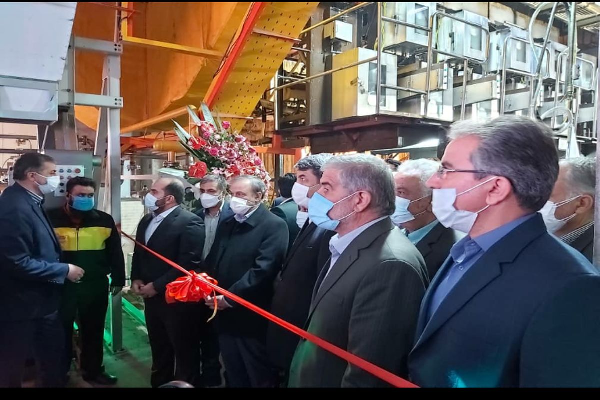 افتتاح طرح توسعه واحد تولیدی نخ سیرنگ در یزد