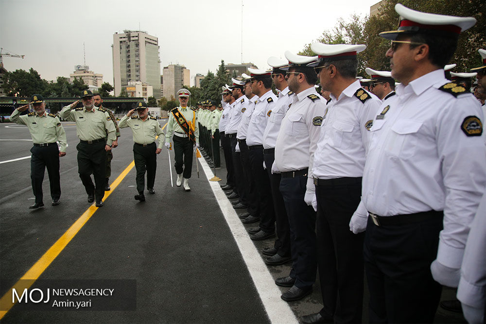 صبحگاه مشترک فرماندهی نیروی انتظامی