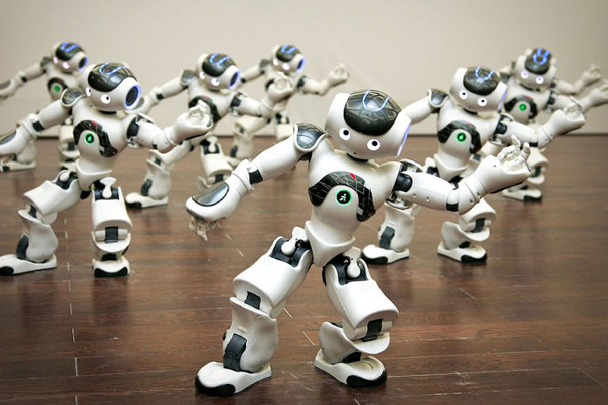 رقص رکوردشکن ۱۰۰۰ ربات در چین