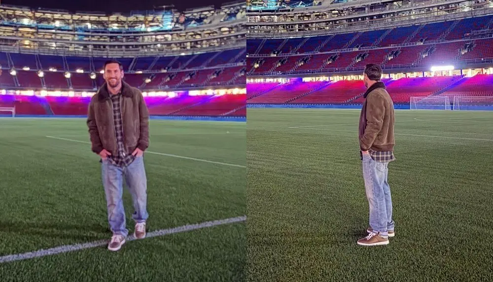 حضور مخفیانه لیونل مسی در نیوکمپ پس از سه سال