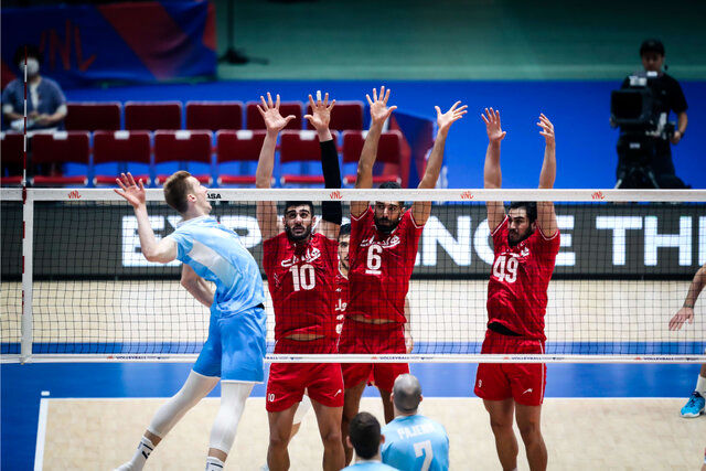 چهارمین شکست والیبال ایران /شکست سنگین از اسلوونی