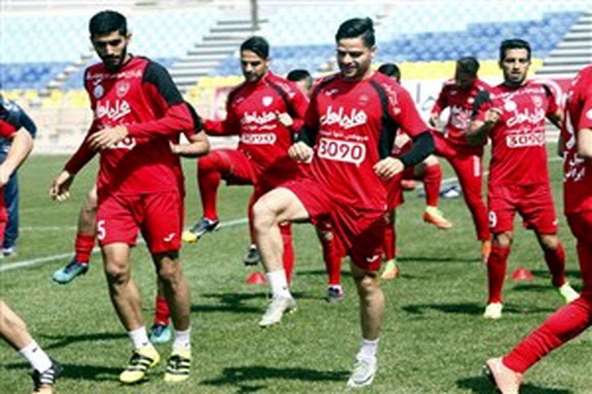 گرشاسبى در تمرین آدینه پرسپولیس حاضر شد