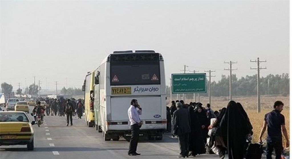 ۴۰۰ دستگاه اتوبوس برای بازگرداندن زائران هرمزگانی از کربلای معلی مستقر شدند
