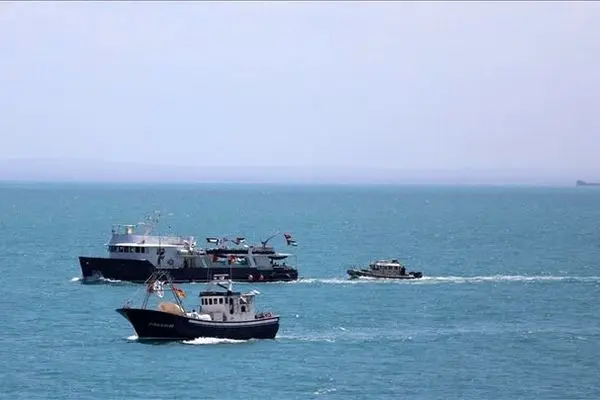 حرکت ۱۱ کشتی ناوگان آزادی به سمت نوار غزه برای شکستن محاصره