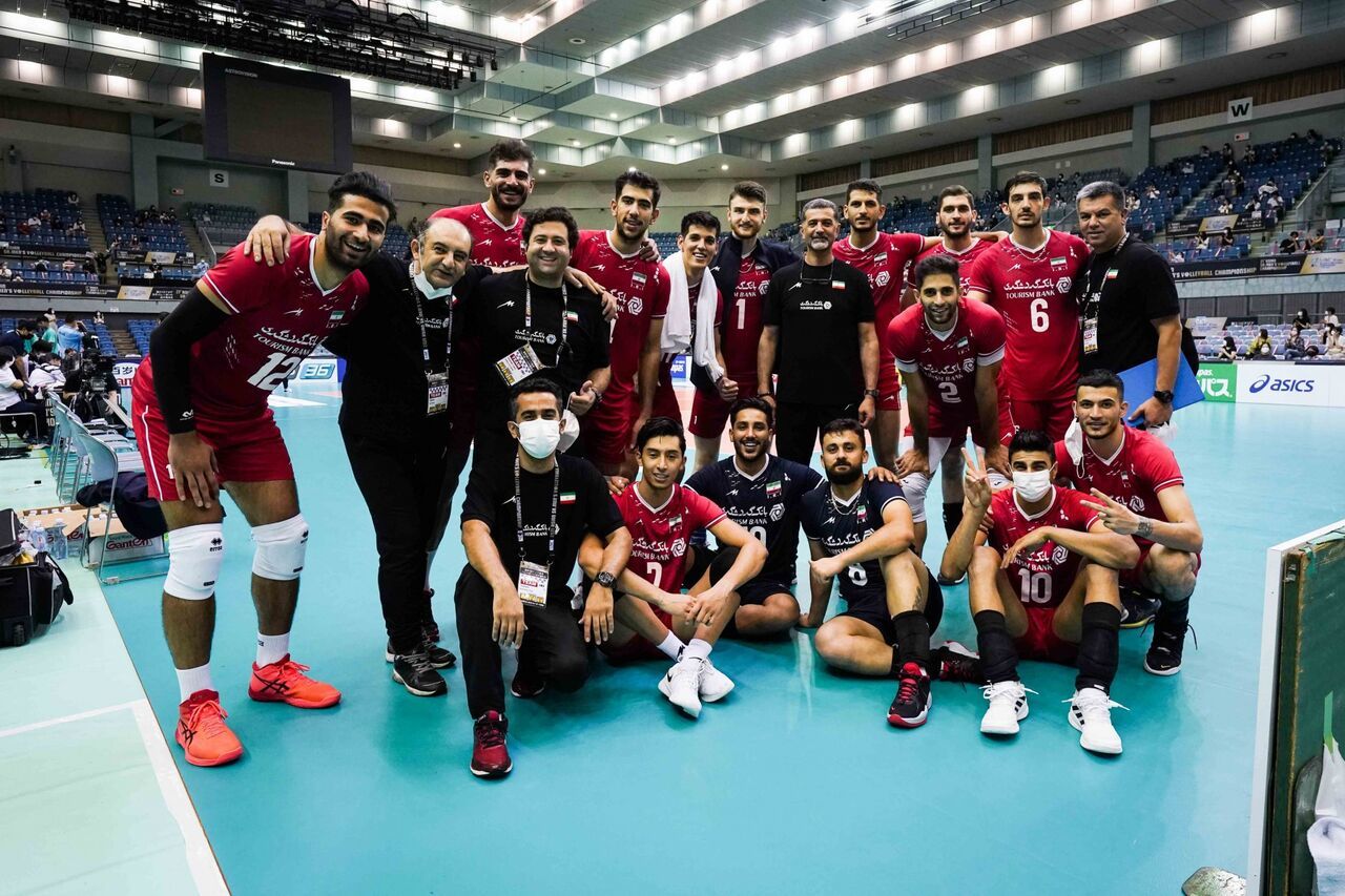 صعود بی‌دردسر والیبال ایران از مرحله گروهی قهرمانی آسیا