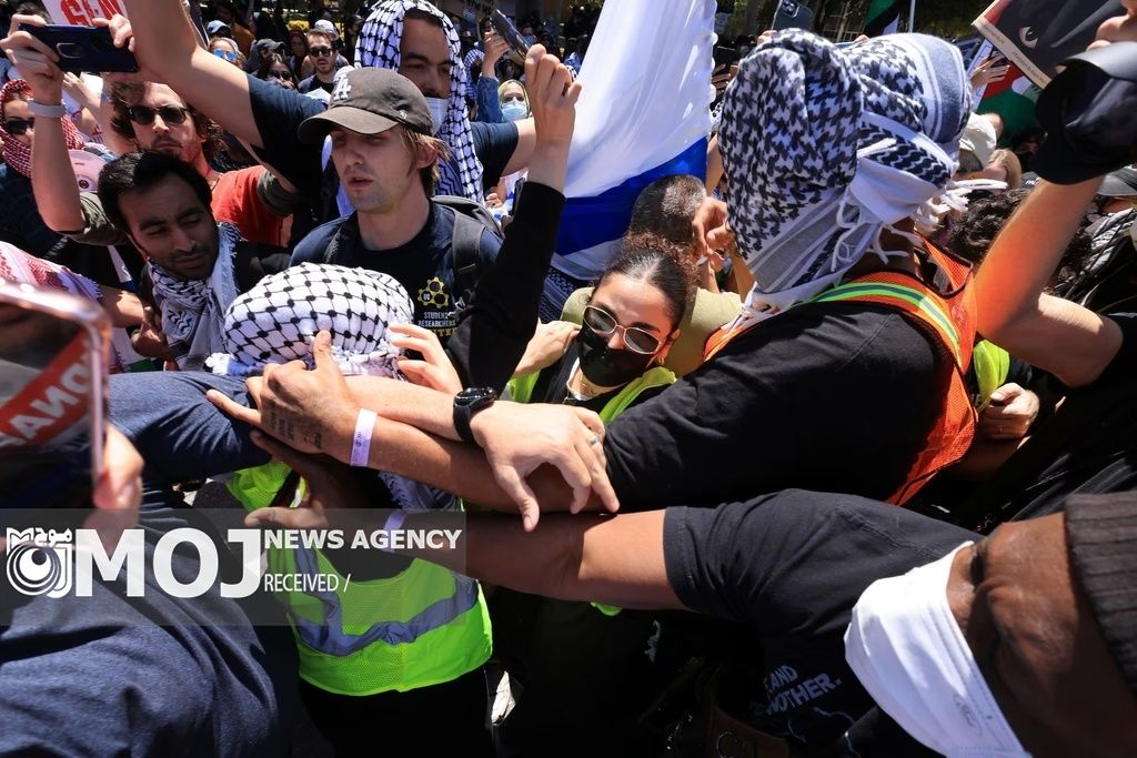 اعتراضات ضد اسرائیلی در دانشگاه‌های آمریکا