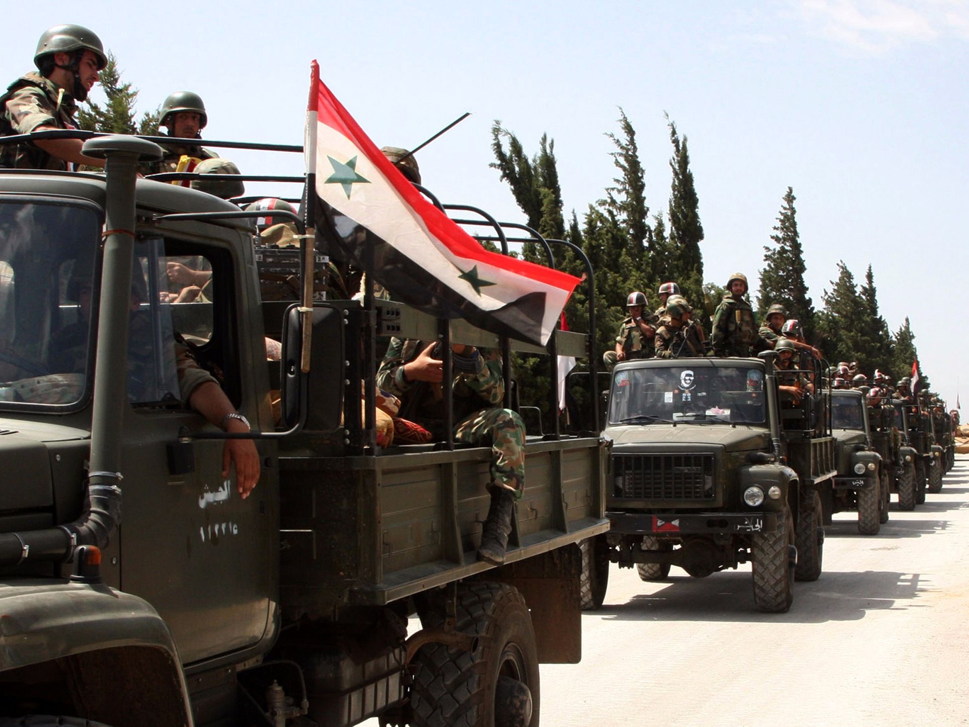 منطقه غرز در جنوب شرق درعا به طور کامل از تروریسم پاکسازی شد