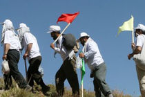 همایش کوهپیمایی و دشت پیمایی ایثارگران قم برگزار شد