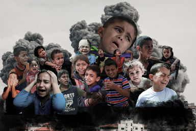 Zionist attacks on Rafah left 8 children killed