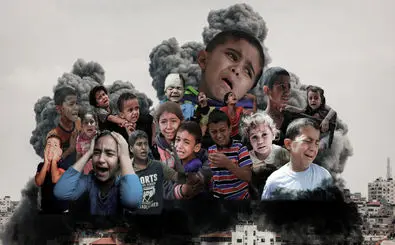 Zionist attacks on Rafah left 8 children killed