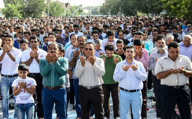 حاشیه های برگزاری نماز عید فطر در مصلی امام خمینی(ره)