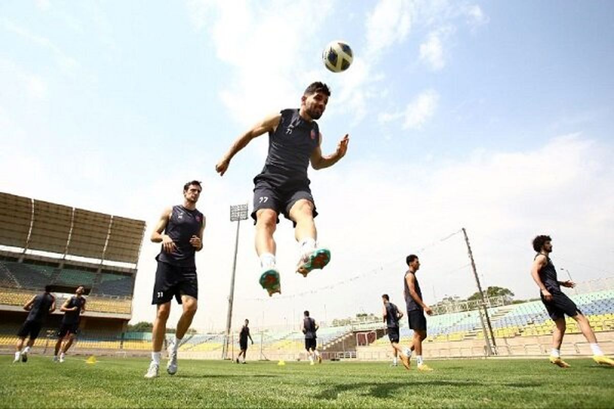 پرسپولیس برای دیدار با النصر با انگیزه تمرین می‌کند