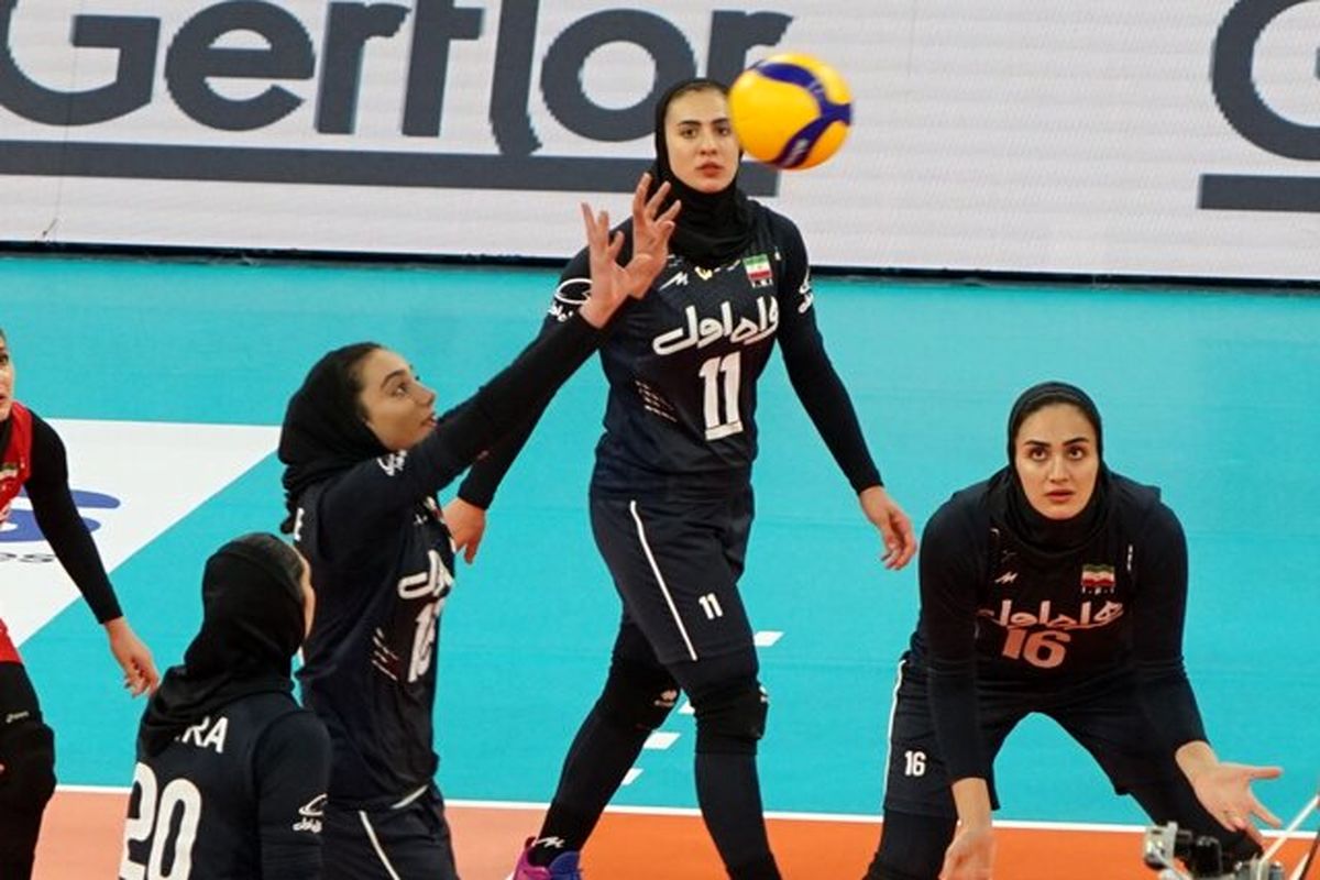 شکست تیم ملی والیبال زنان ایران مقابل چین‌تایپه در جام کنفدراسیون آسیا