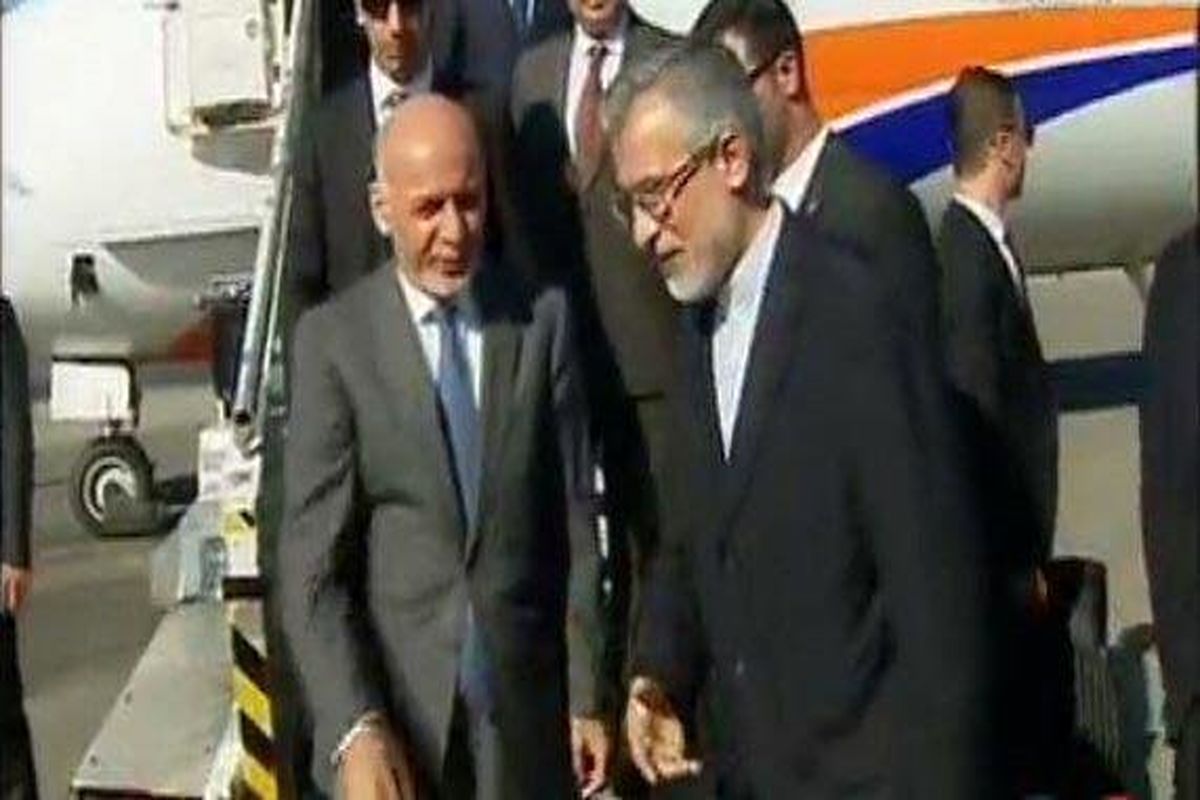 رئیس‌جمهور افغانستان وارد ایران شد