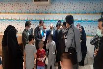 بازدید وزیر دادگستری و رئیس سازمان بهزیستی در مرکز کودکان کار و خیابان بعثت