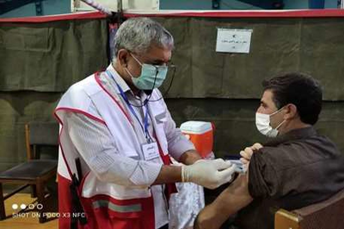 واکسیناسیون 36هزار نفر در مراکز تجمیعی هلال احمر مازندران