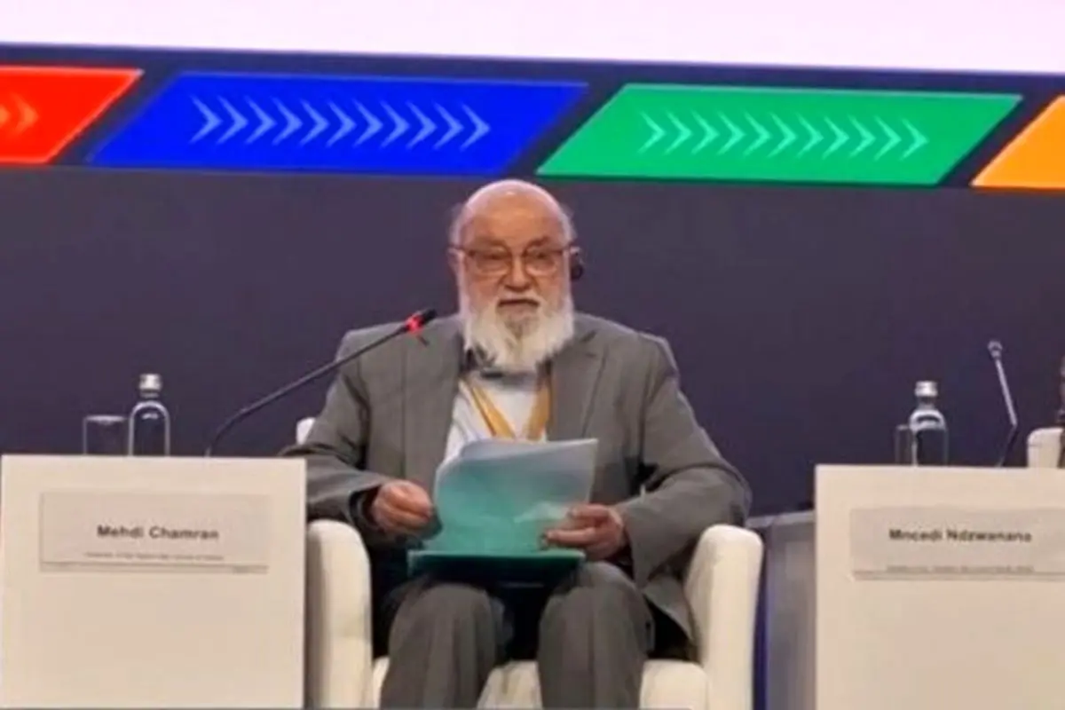 مهدی چمران در نشست رؤسای پایتختهای بریکس بر استقلال و تابآوری ملت ایران تأکید کرد