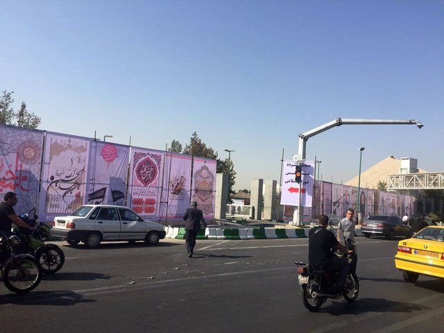 تقویت تدابیر امنیتی در اطراف ساختمان مجلس شورای اسلامی