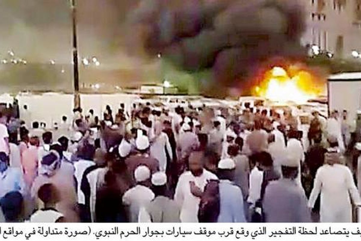 تصاویر انفجارهای تروریستی در عربستان