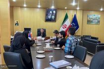 نشست صمیمی مدیر کل سازمان تعزیرات حکومتی استان با دانشجویان انجمن علمی حقوق