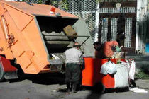 جمع آوری روزانه 160 تن زباله در کاشان
