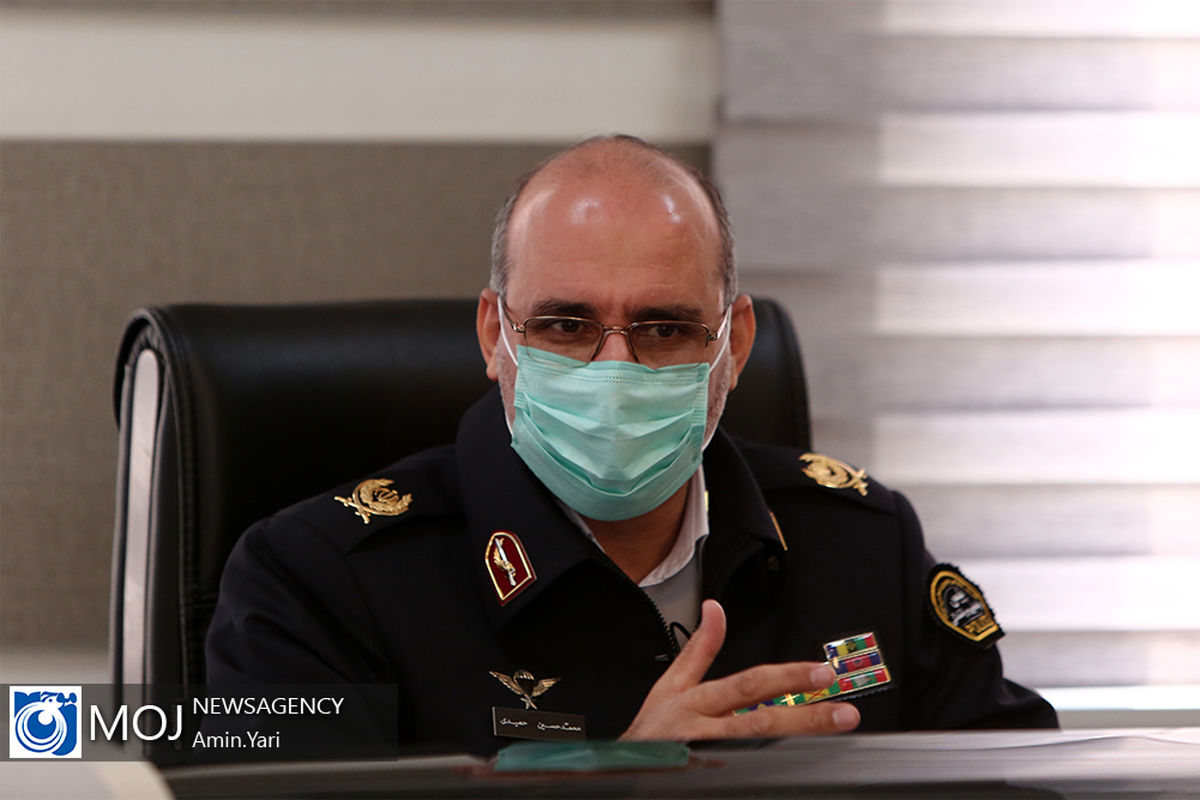 واکسیناسیون ماموران پلیس راهور تهران بزرگ در برابر کرونا