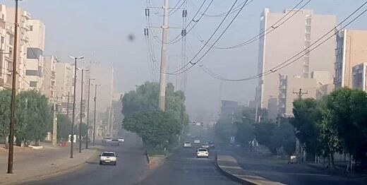 کیفیت هوای ۳ شهر خوزستان در وضعیت "ناسالم" قرار دارد 