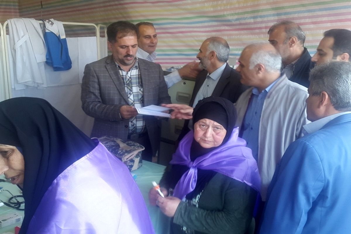 ارائه خدمات بهداشتی درمانی علوم پزشکی گیلان به زائران اربعین حسینی