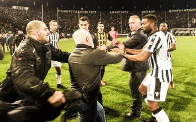 سوپر لیگ فوتبال یونان تعلیق شد/رسوایى مالک ششلولبند پائوک