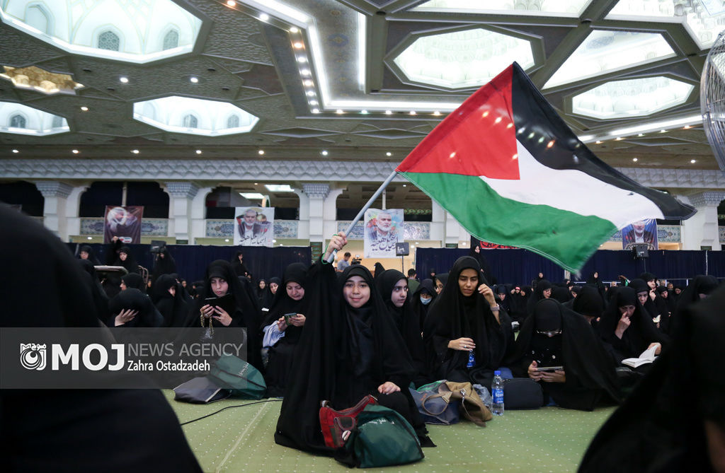 مراسم بزرگداشت شهید اسماعیل هنیه