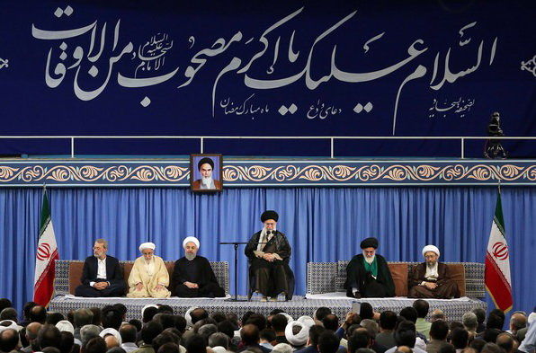 مسئولان نظام و سفرای کشورهای اسلامی با رهبر انقلاب دیدار کردند