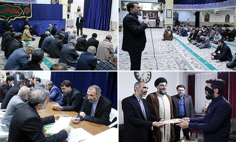 دیدار مسئولان قضایی استان قزوین با مردم شریف شهرستان آبیک