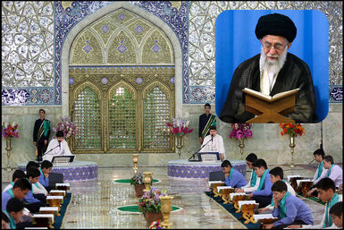 رهبر معظم انقلاب اسلامی از برنامه تلاوت قاریان نوجوان قدردانی کردند