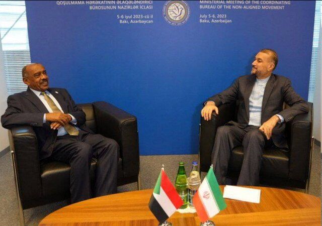 وزرای امور خارجه جمهوری اسلامی و سودان دیدار کردند