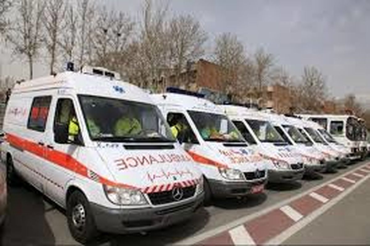 آمبولانس بازسازی شده فوریت‌های پزشکی در اصفهان رونمایی شد